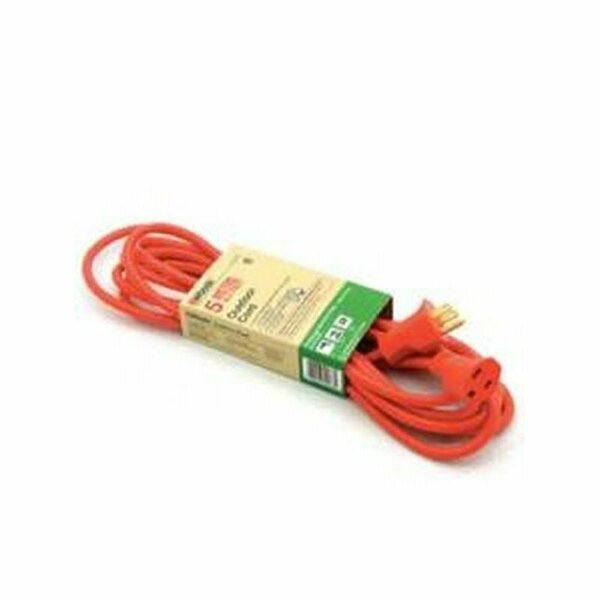 Coleman Cable Crd Ext 9.84ft/3m Orng 13a 541504